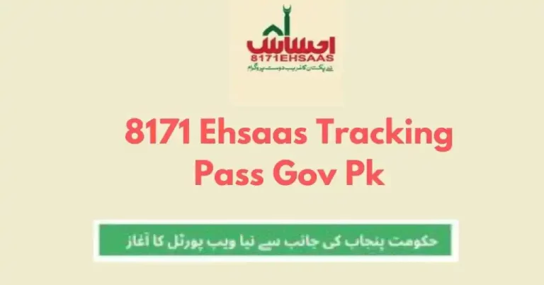 8171 Ehsaas Tracking Pass Gov Pk 2023-24